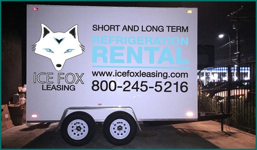 Emergency Refrigeration Trailer for Rental in Indiana