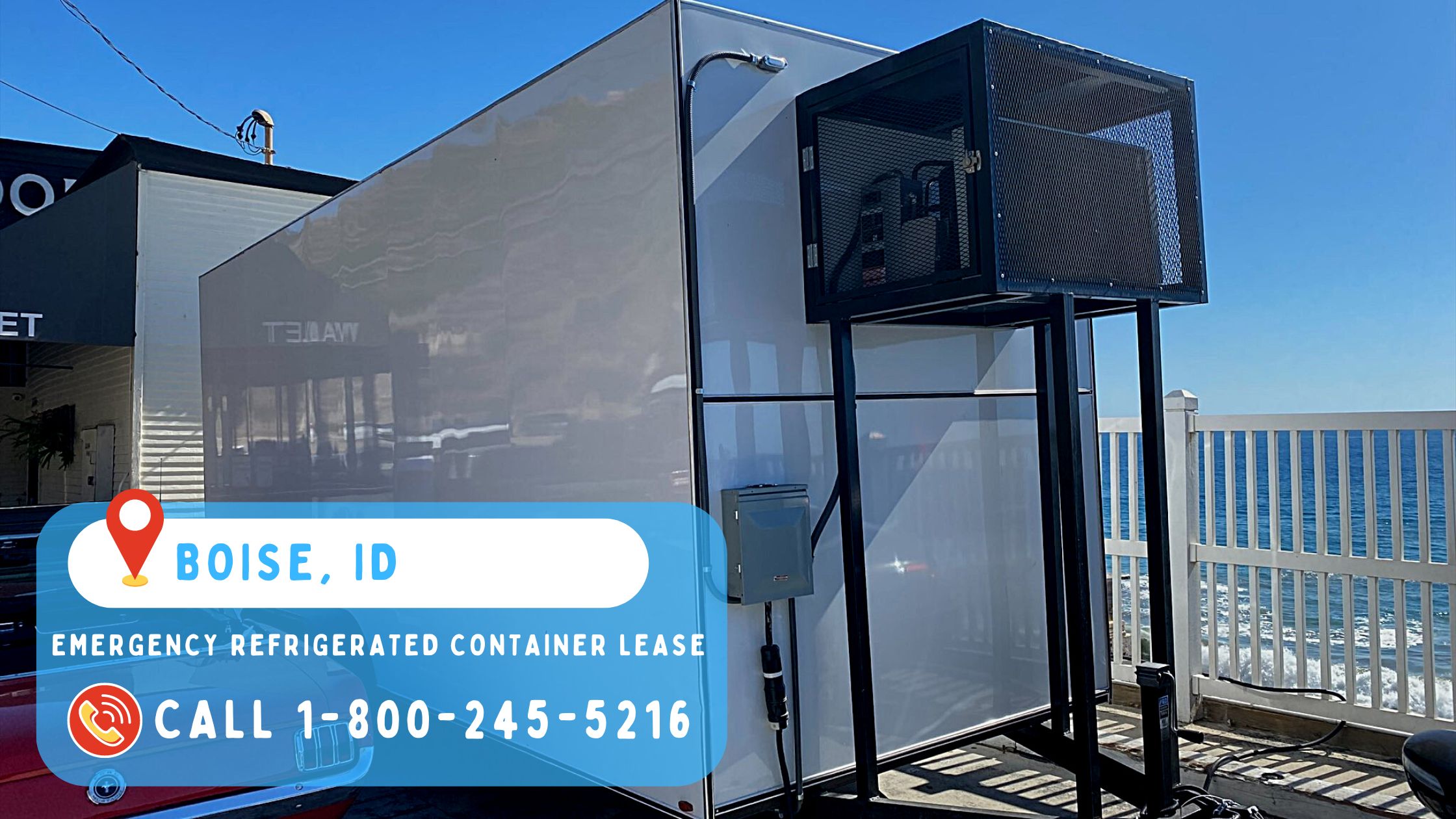 Emergency Refrigerated Container Lease in Boise, ID