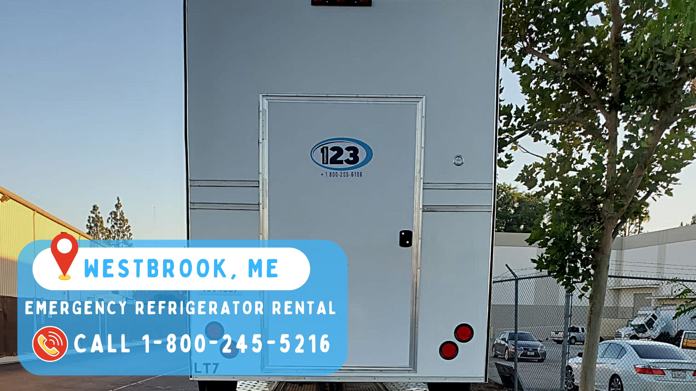 Emergency refrigerator rental in Westbrook