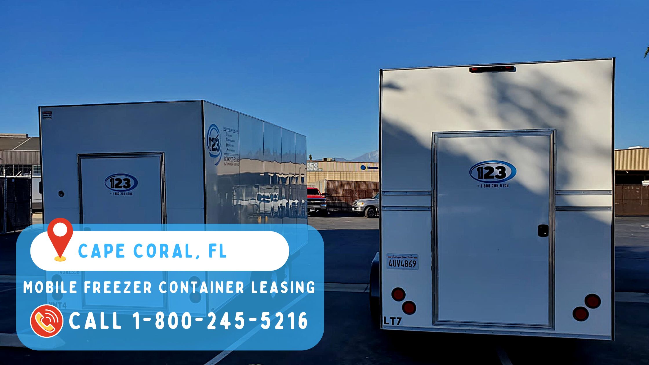 Mobile Freezer Container Leasing in Cape Coral