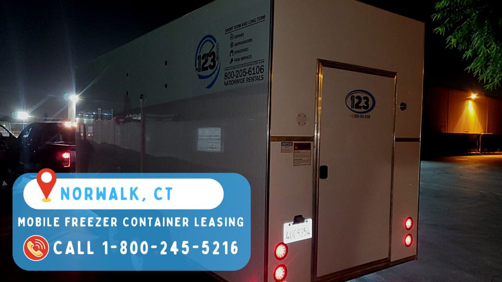 Mobile Freezer Container Leasing in Norwalk