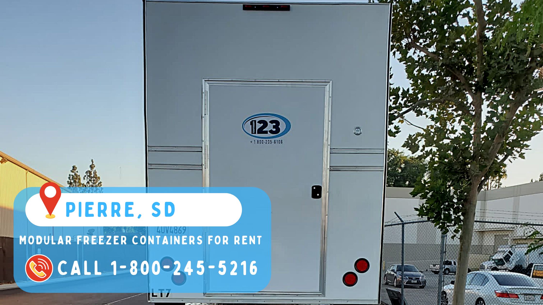 Modular Freezer Containers for Rent in Pierre