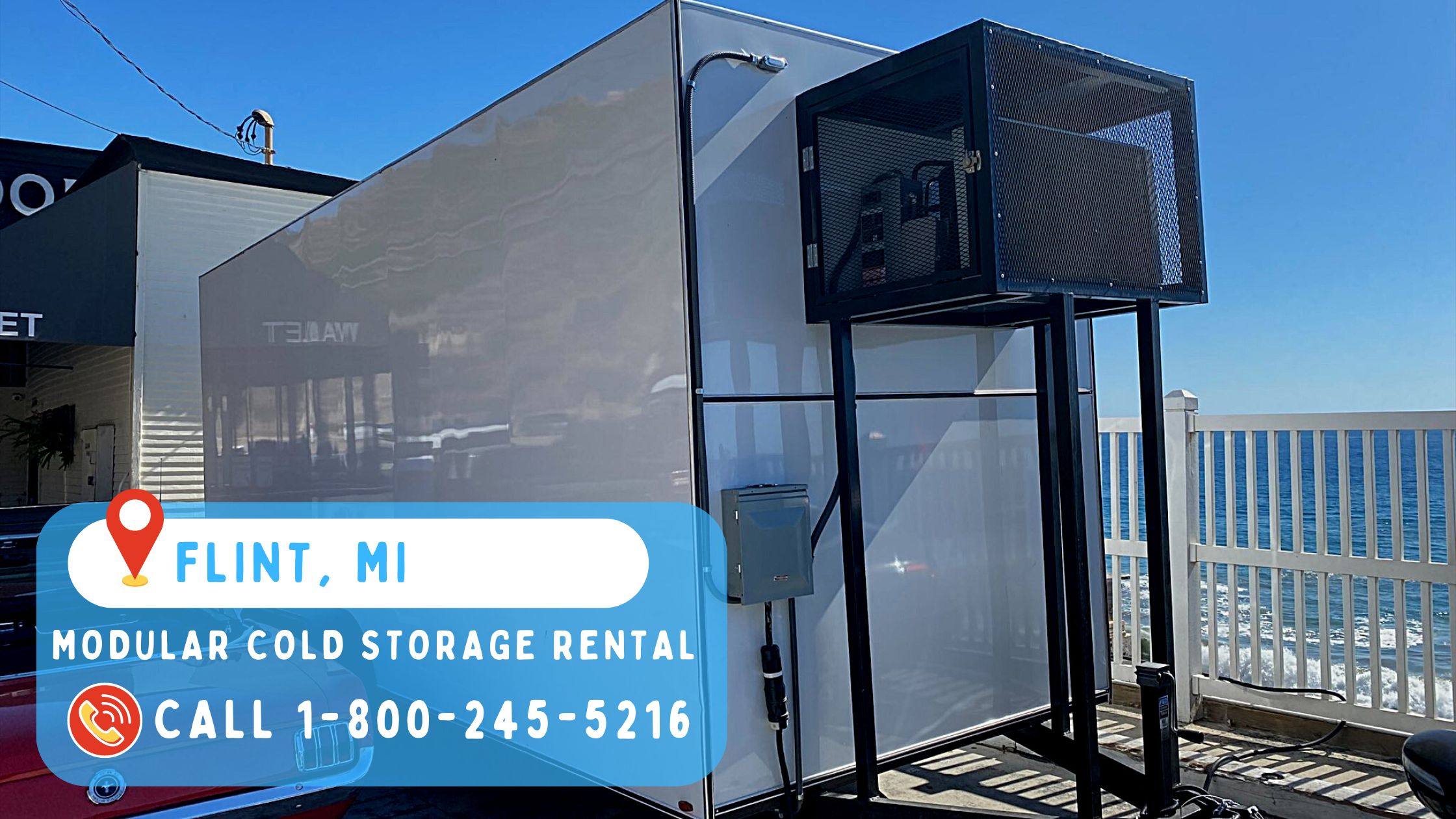 Modular cold storage rental in Flint