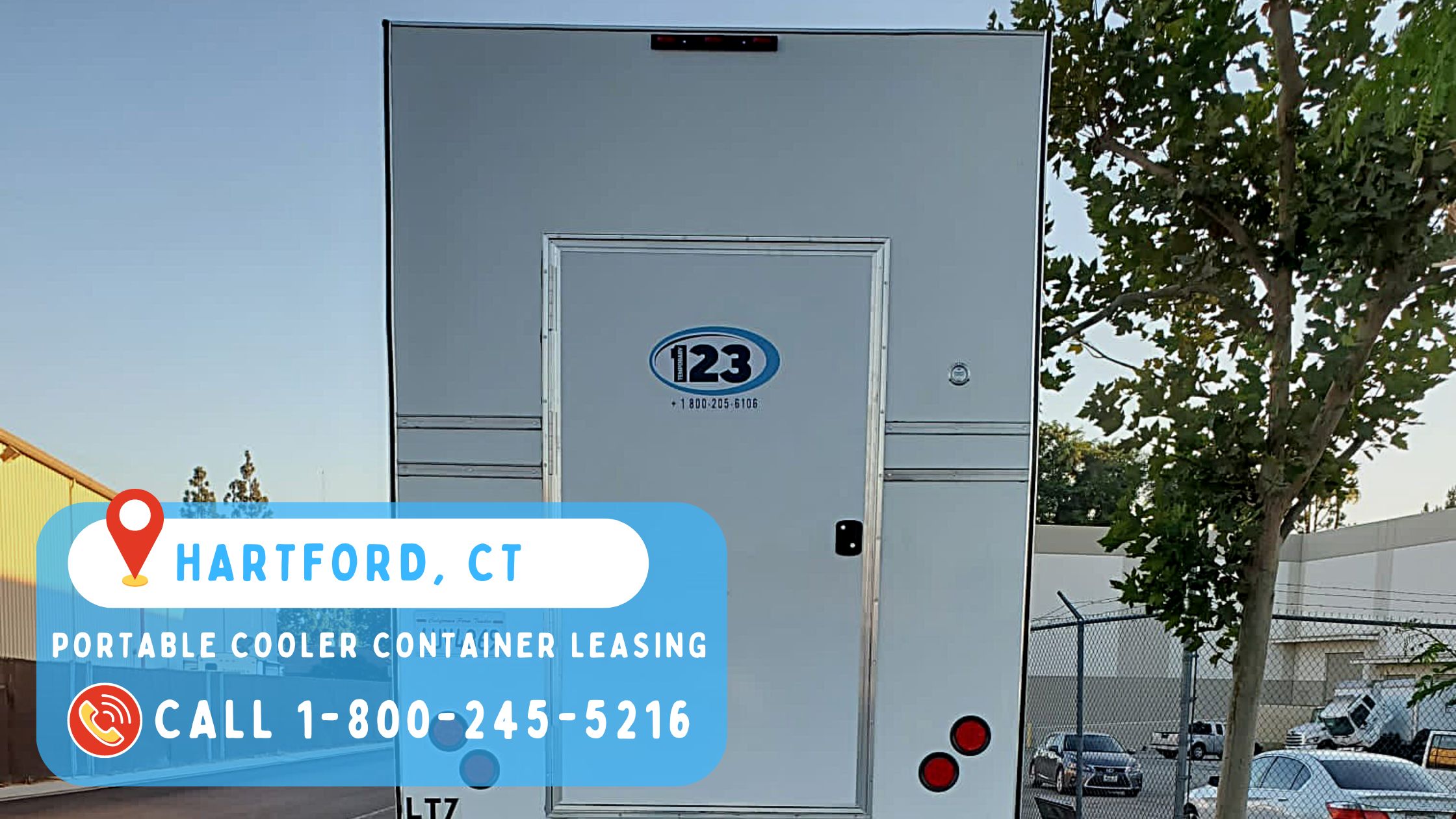 Portable Cooler Container Leasing in Hartford