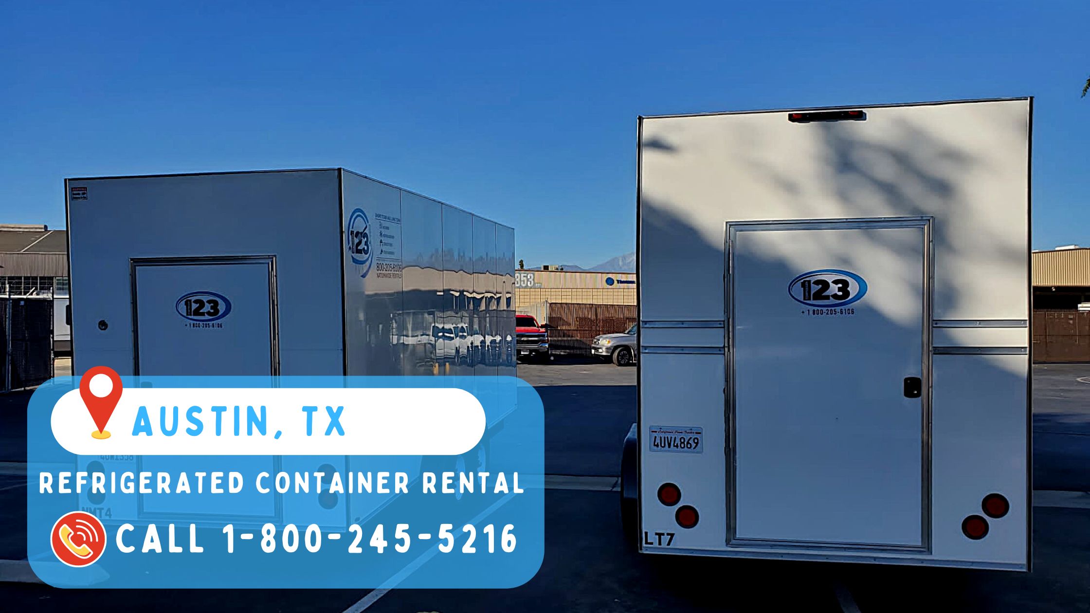 Refrigerated Container Rental in Austin