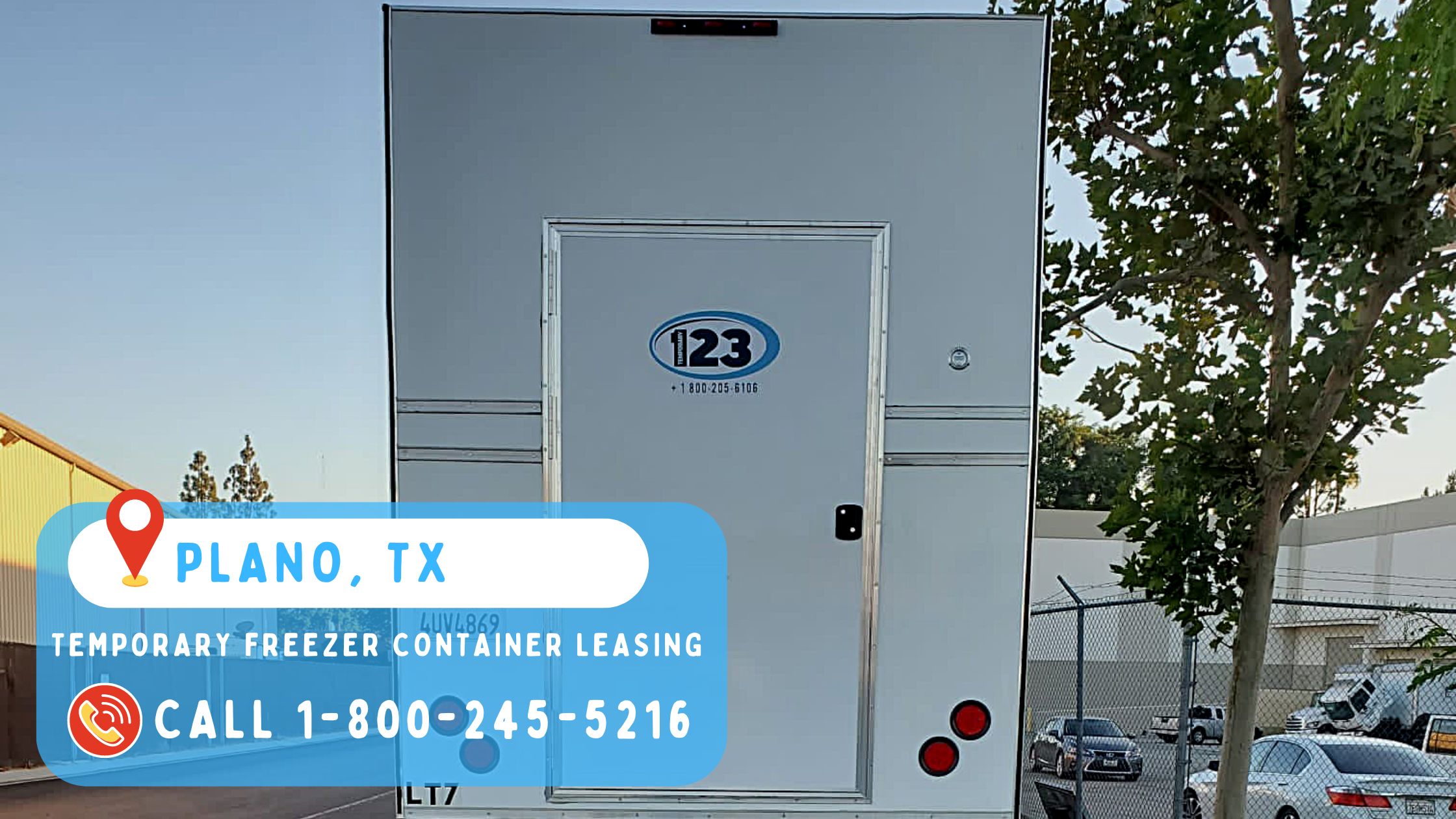 Temporary Freezer Container Leasing in Plano