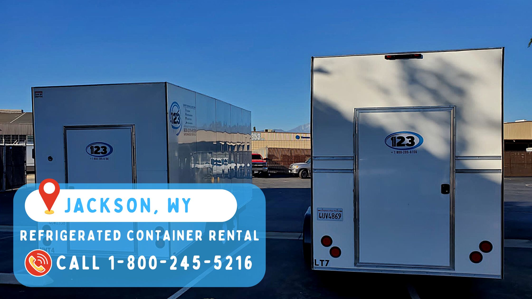 Refrigerated Container Rental in Jackson
