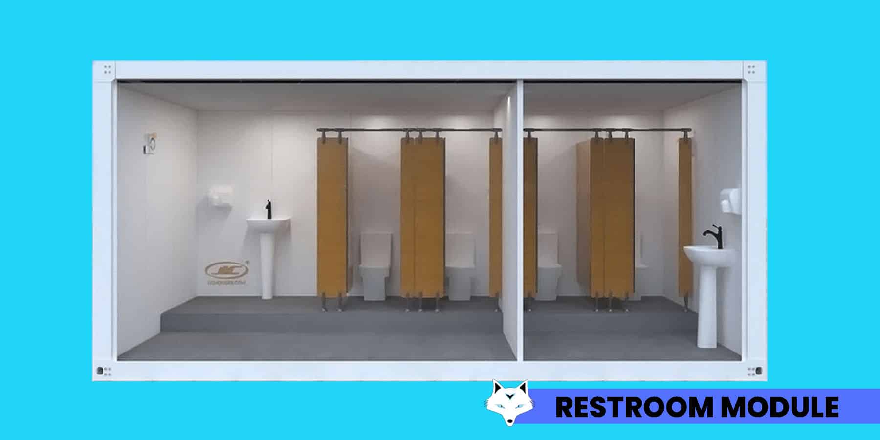 emergency restroom module rental